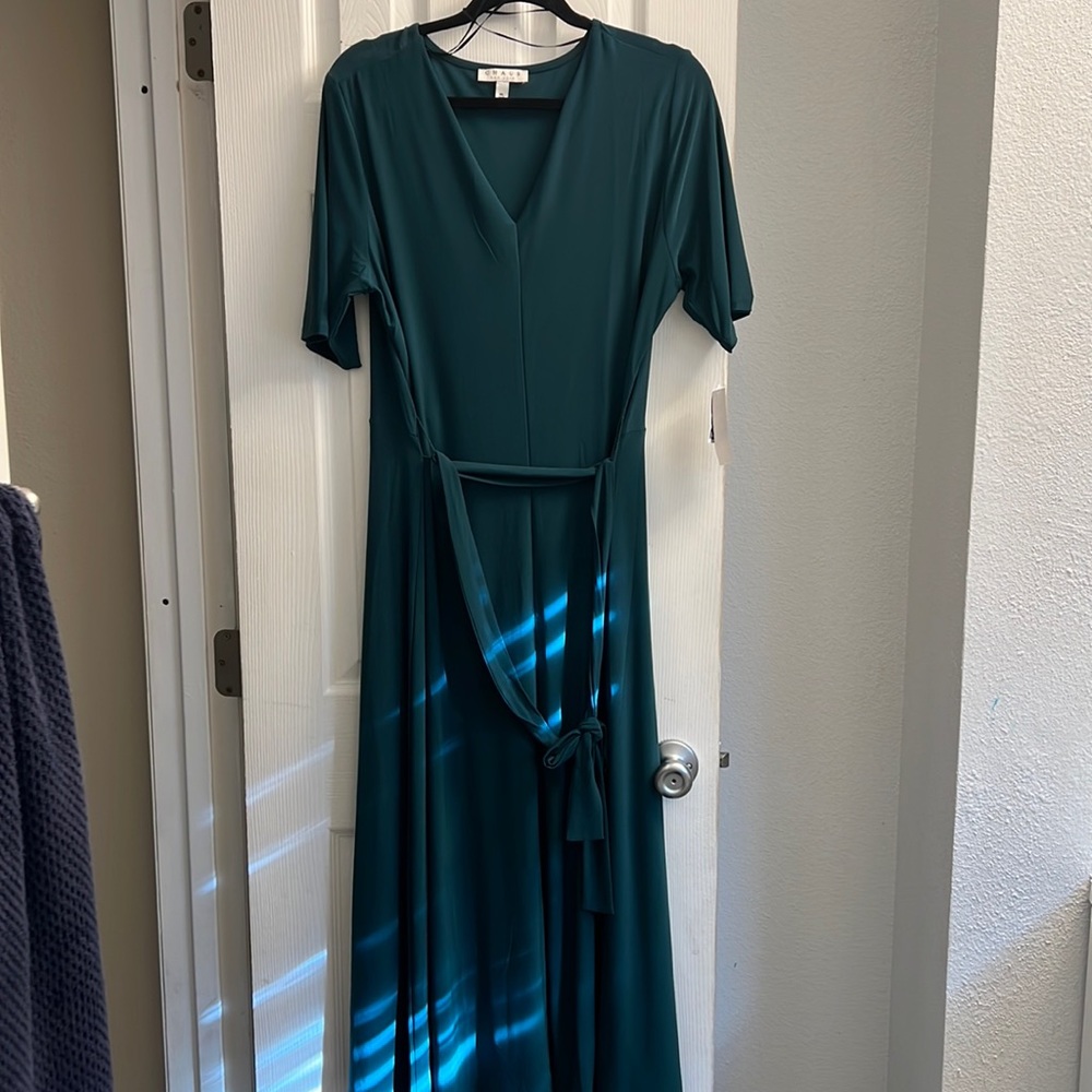 Green dress